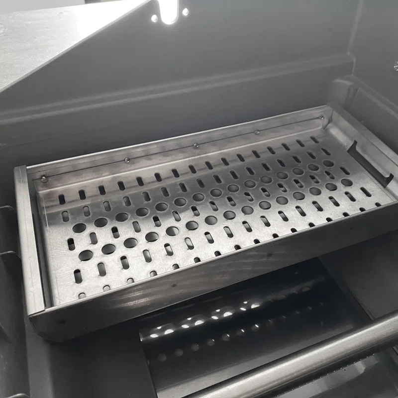 Prokan Prokan 6.83'' W x 14.7'' D Stainless Steel Charcoal Tray