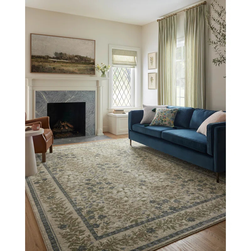 Rifle Paper Co. x Loloi Rifle Paper Co. x Loloi Laurel Cream Area Rug