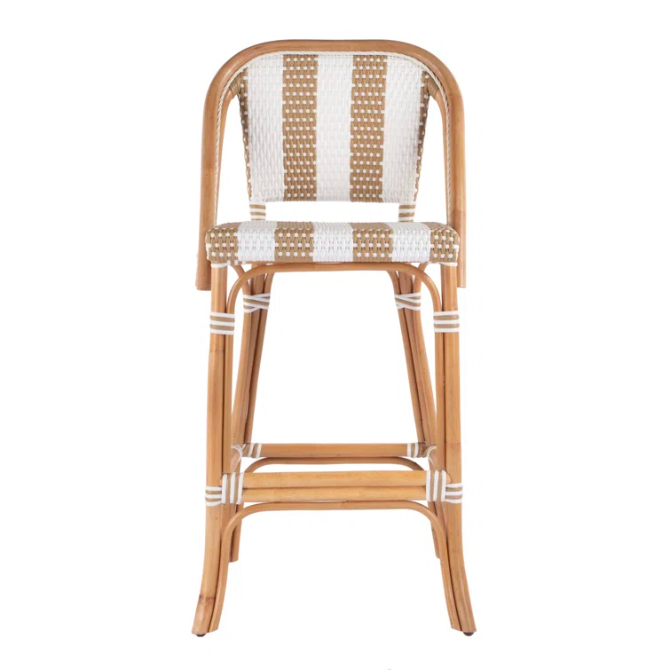 Birch Lane™ Euporie Woven Bar Stool