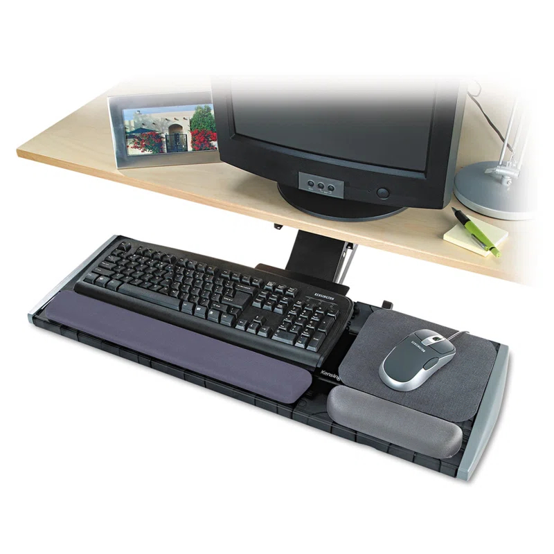 Acco Brands, Inc. Kensington® Adjustable Keyboard Platform With Smar 11.2'' H x 6.1'' W Desk
