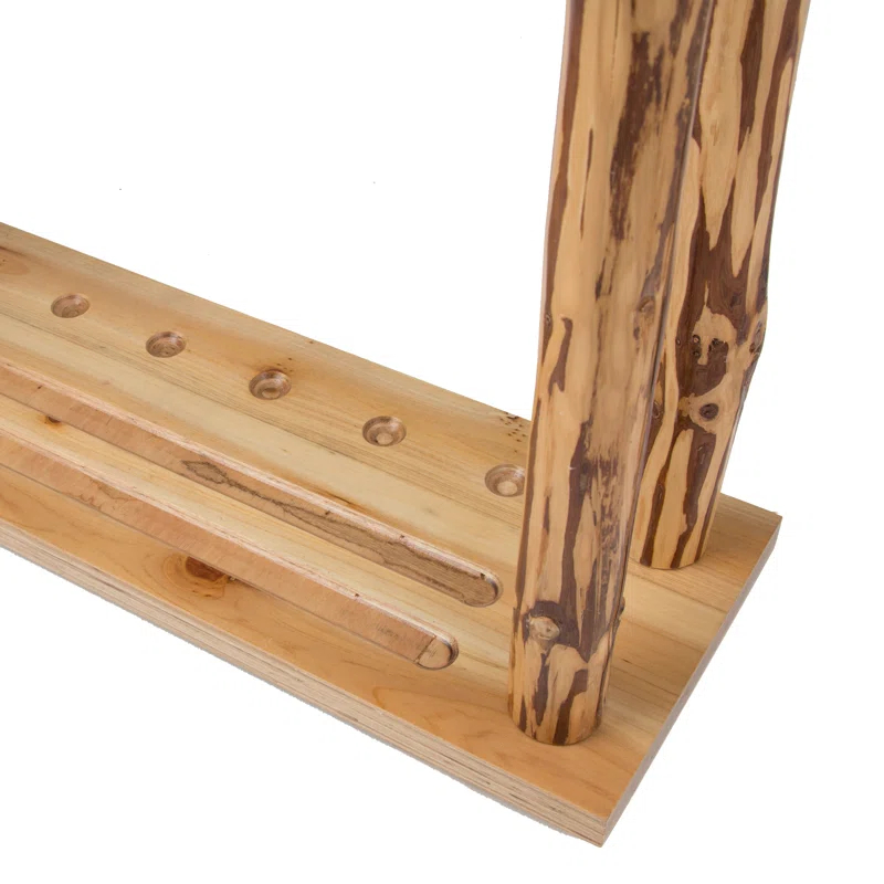 Rush Creek 6 Billard Cue Floor Rack Holder