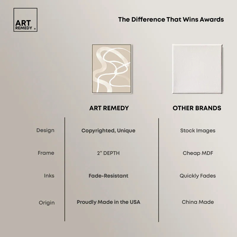 Art Remedy Minimal Lines Poster Canvas Boho Minimalist Abstract Art by Art Remedy