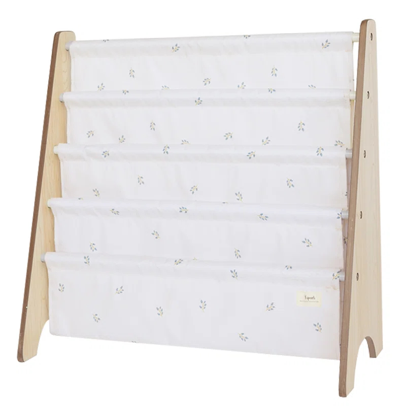 3 Sprouts 3 Sprouts - Book Shelf - Kids Book Rack Organizer  - Baby Room Bookcase