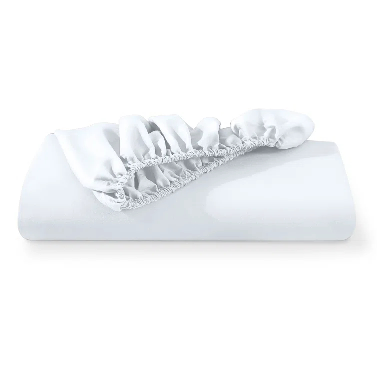Bare Home Microfiber Fitted Sheet