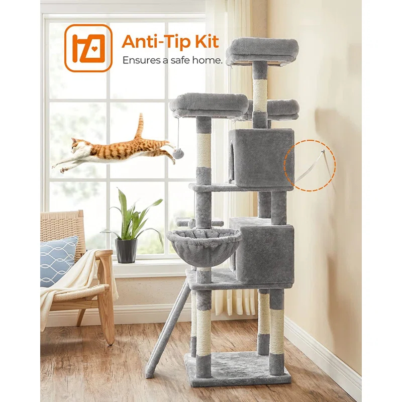 66.54'' H Cat Tree