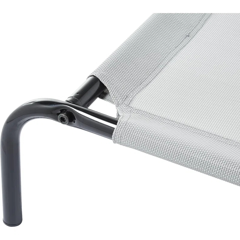 Tucker Murphy Pet™ Cooling Elevated Pet Bed For Dog, X-Large (60.1 X 37.1 X 8.9 Inches), 1 Count, Grey