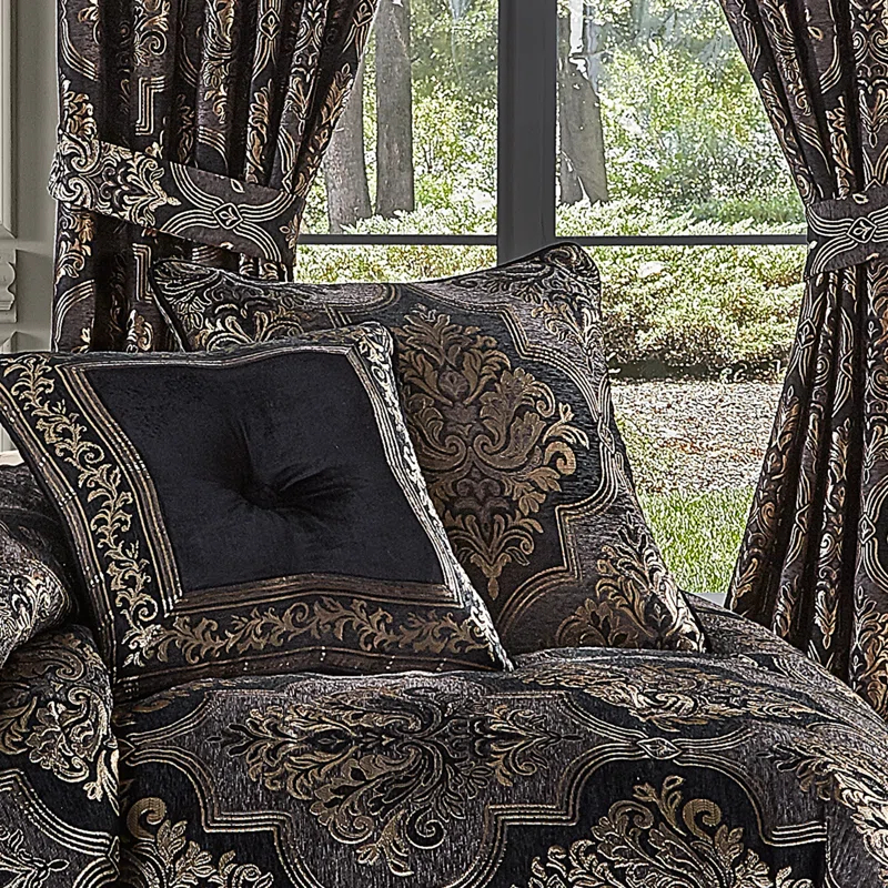Five Queens Court Willow Square Decorative Throw Pillow