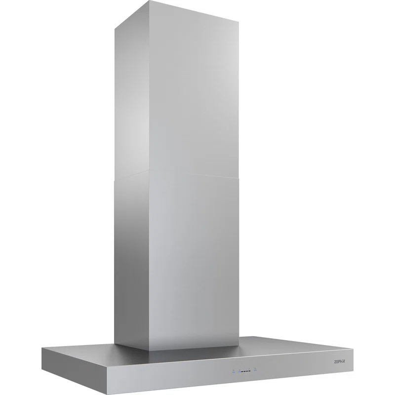 Zephyr 36" Roma 600 CFM Convertible Wall Mount Range Hood in Gray with Nightlight