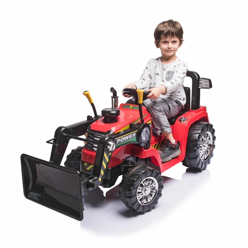 Blazin' Wheels Blazin' Wheels 12 Volt 1 Seater Tractors / Construction Battery Powered Ride On