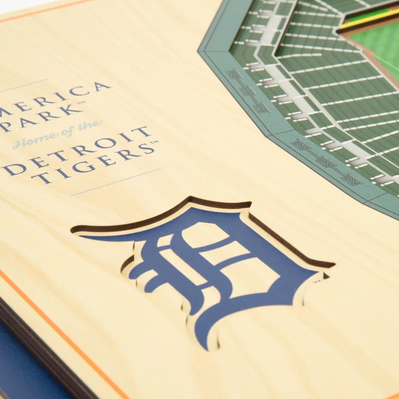 MLB 5-Layer StadiumViews 3D Wall Art