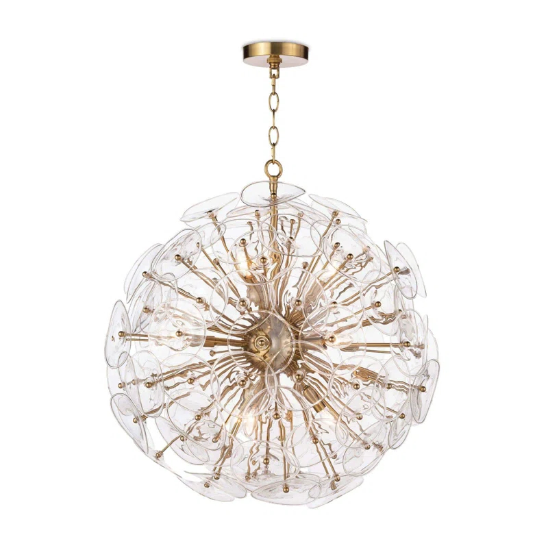 Regina Andrew Poppy 9 - Light Dimmable Sputnik Sphere Chandelier