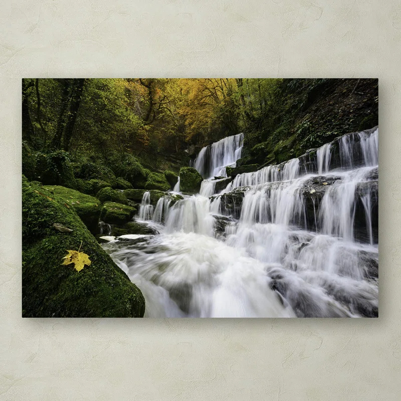 Millwood Pines The Song of the Autumn by Mathieu Rivrin - Wrapped Canvas Photograph Print | Wayfair