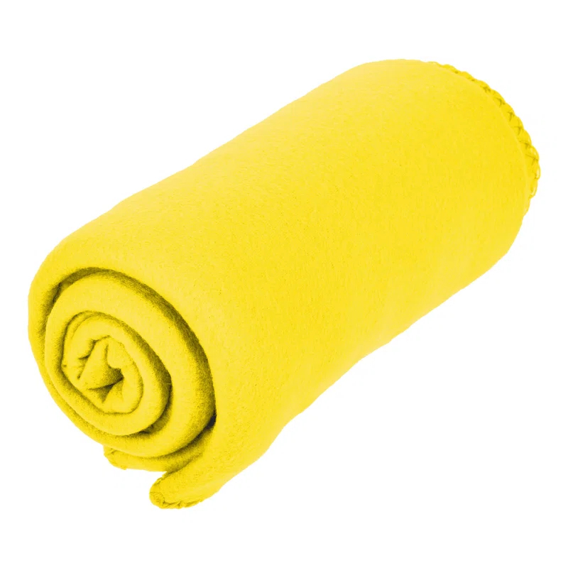 Imperial Home Cozy Comfort 50 x 60 Inch Cozy Fleece Throw Blanket