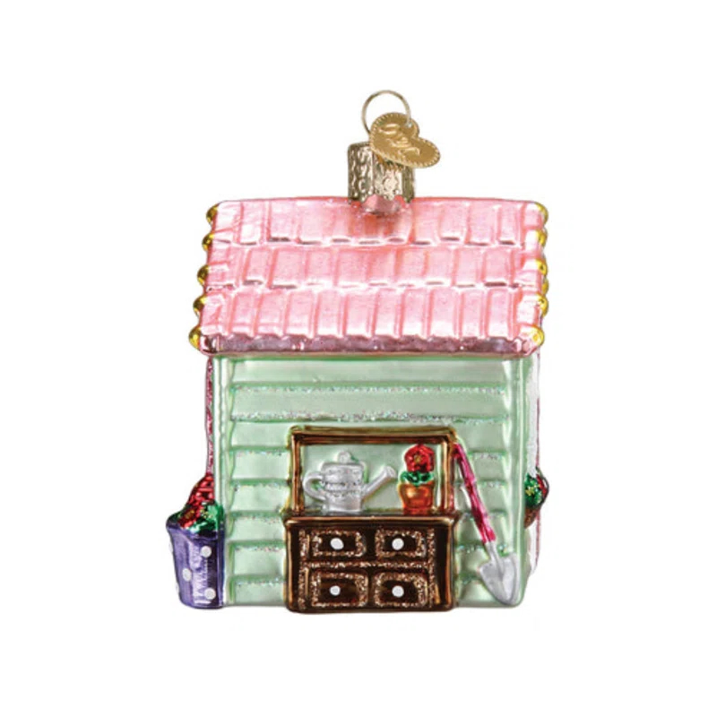 Old World Christmas Glass Hanging Figurine Ornament