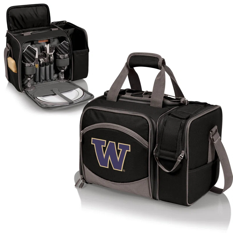 Picnic Time NCAA Natural Fibers Picnic Cooler