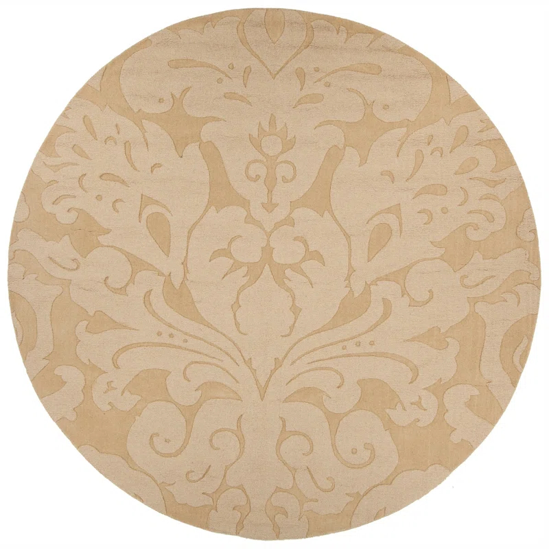 Raya Tufted Wool Gold Area Rug
