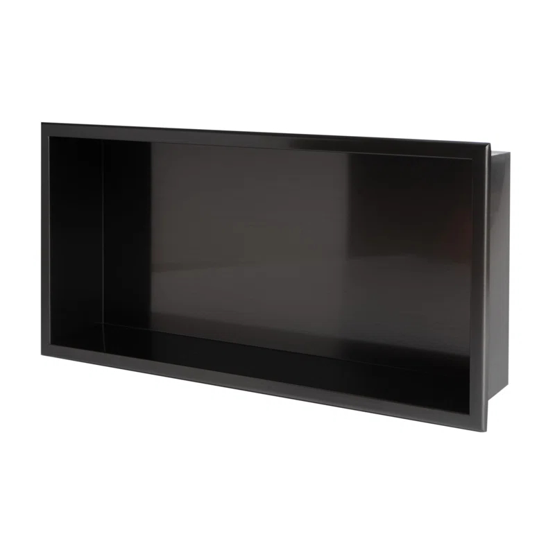 Adhesive Stainless Steel Shower Shelf
