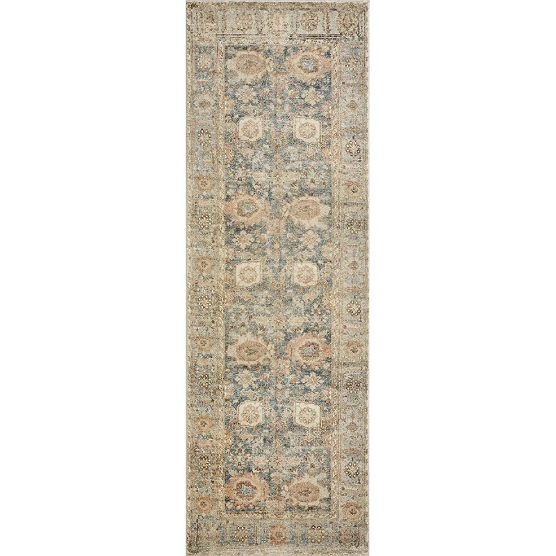 Loloi II Loloi Ocean/Spice Area Rug Feat. CloudPile