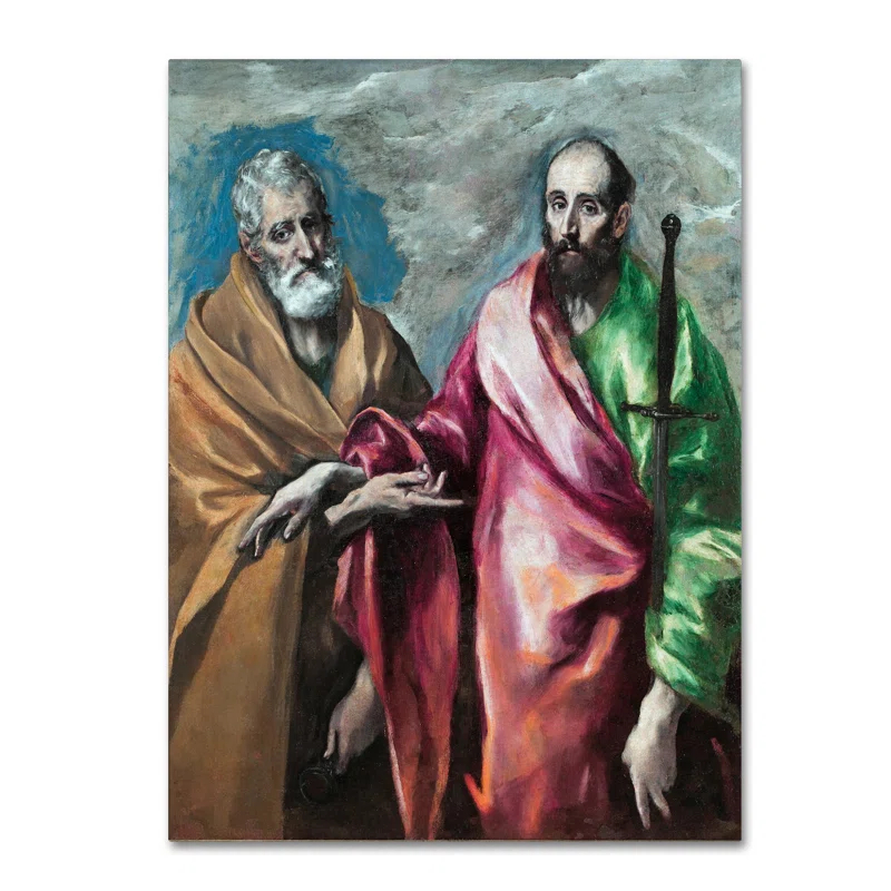 Trademark Fine Art " Saint Peter And Saint Paul " by El Greco