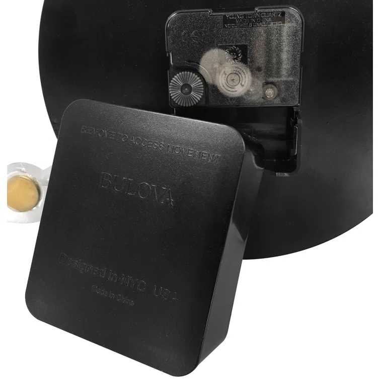 Bulova Metal Wall Clock