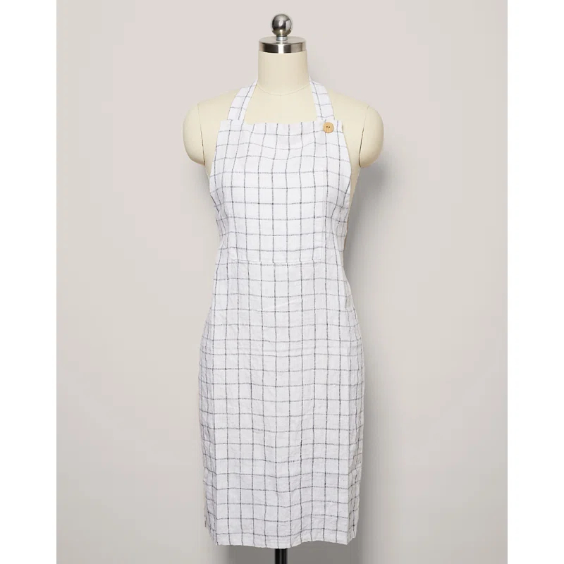 Farmhouse Pottery Geometric Bib Apron