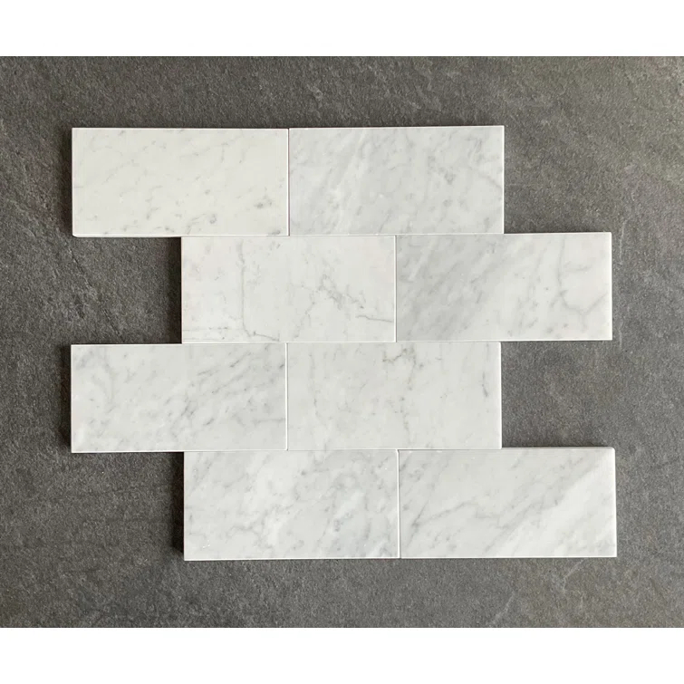 ES Stone 3" x 6" Marble Subway Wall & Floor Tile