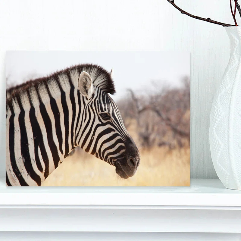 Design Art " Beautiful Zebra In Forest "
