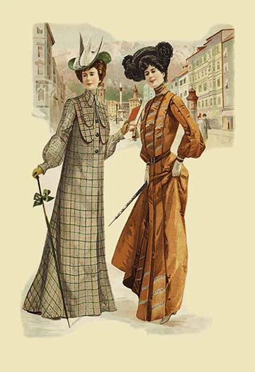 Buyenlarge City Women Painting Print