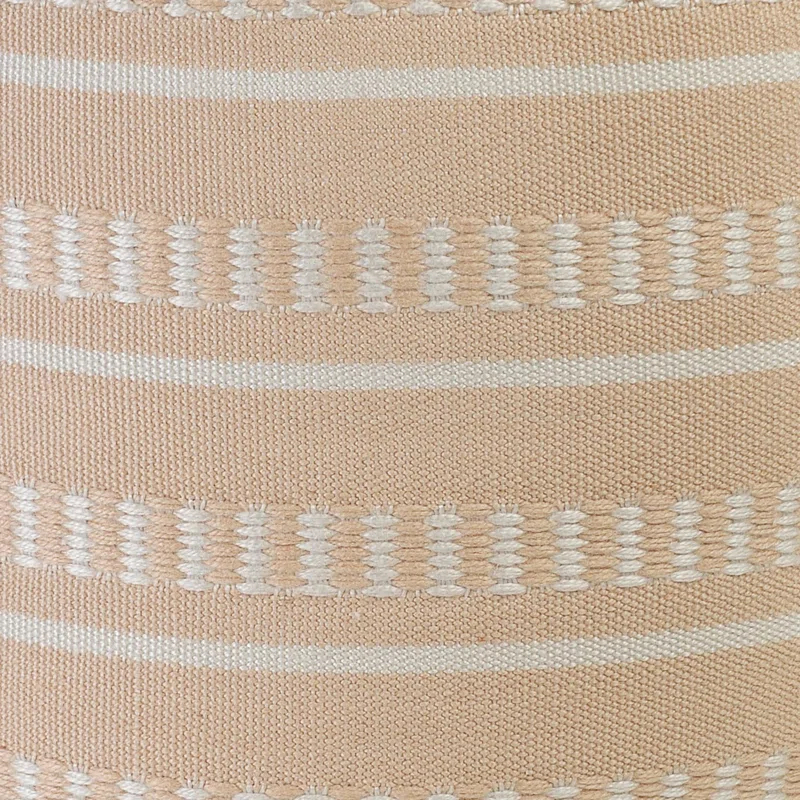 Langley Street® Lebo Coastal Striped Indoor/Outdoor Upholstered Pouf