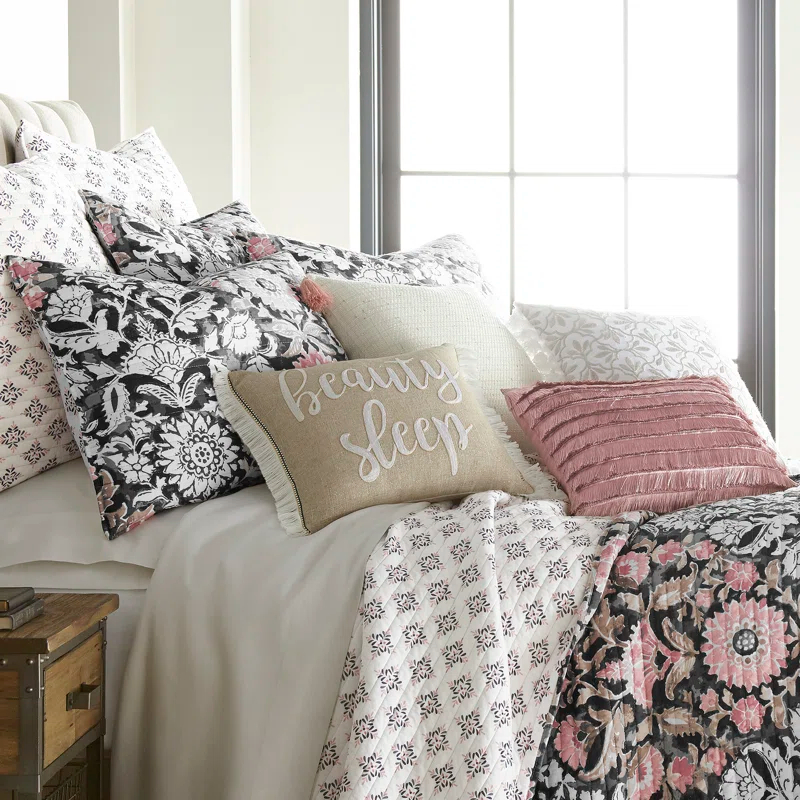 Levtex home Nadita Textured Tassel Pillow