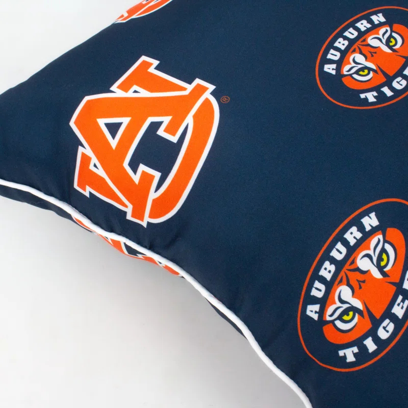 College Covers NCAA Cotton Reversible Throw Pillow (Set of 2)