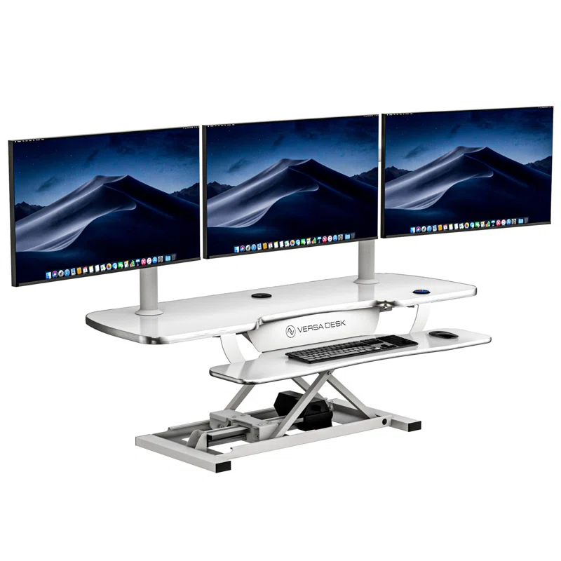 VERSADESK VersaDesk PowerPro Electric Height Adjustable Desk Converter w/ USB Charging Port