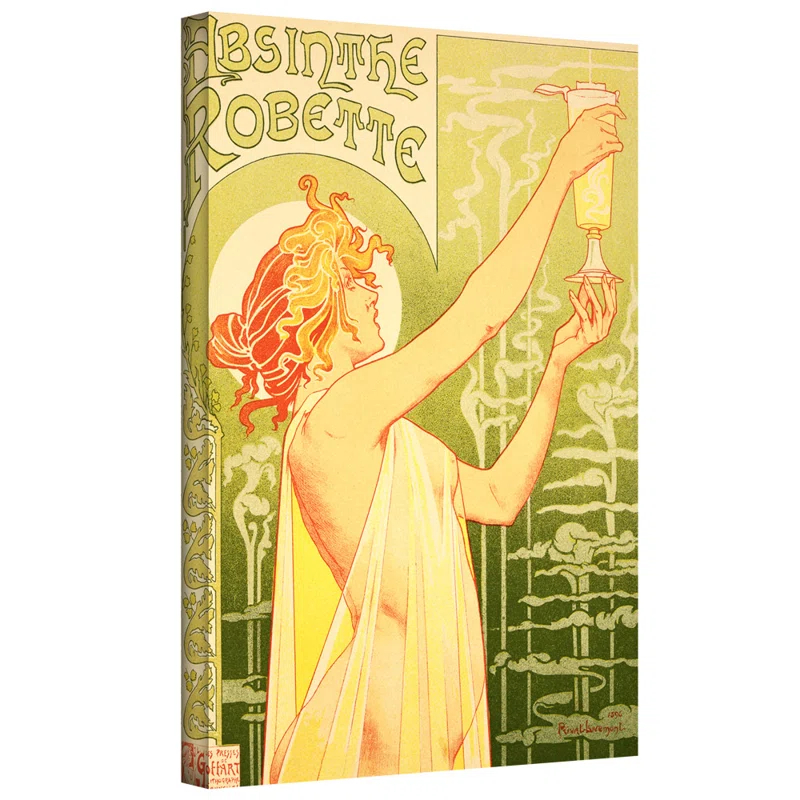 ArtWall " Robette Absinthe " by Privat Livemont