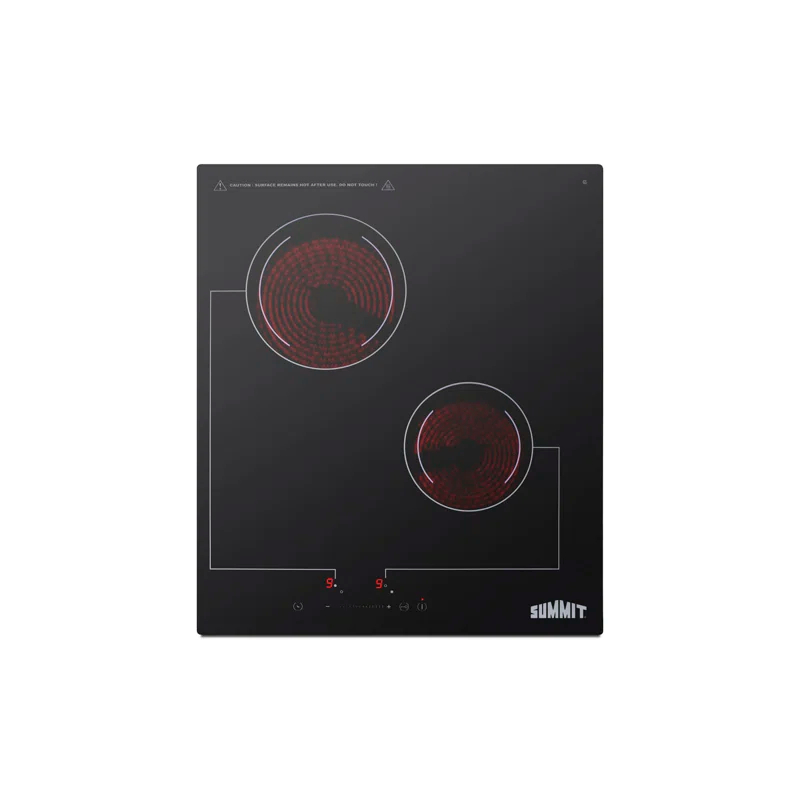 Summit Appliance Black Electric Cooktop