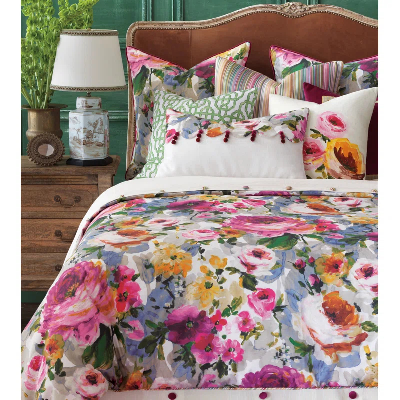 Tresco Farmhouse / Country Floral Duvet Cover Set