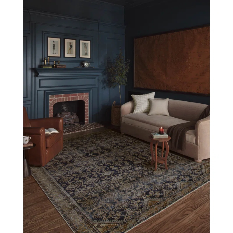 Magnolia Home by Joanna Gaines x Loloi Magnolia Home by Joanna Gaines x Loloi Lenna Indigo / Natural Area Rug