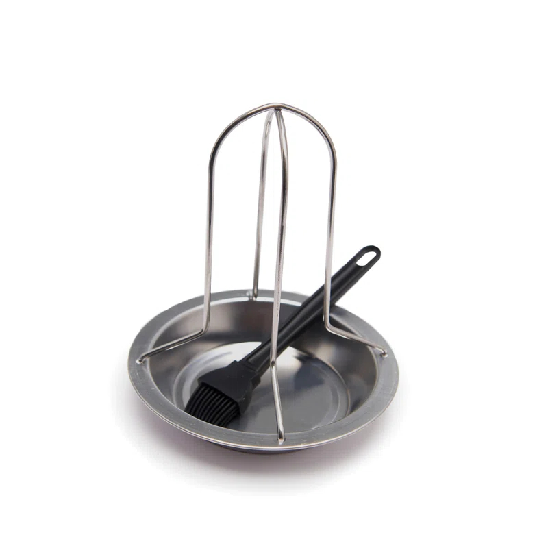 Grillpro GrillPro Stainless Chicken Roaster and Brush