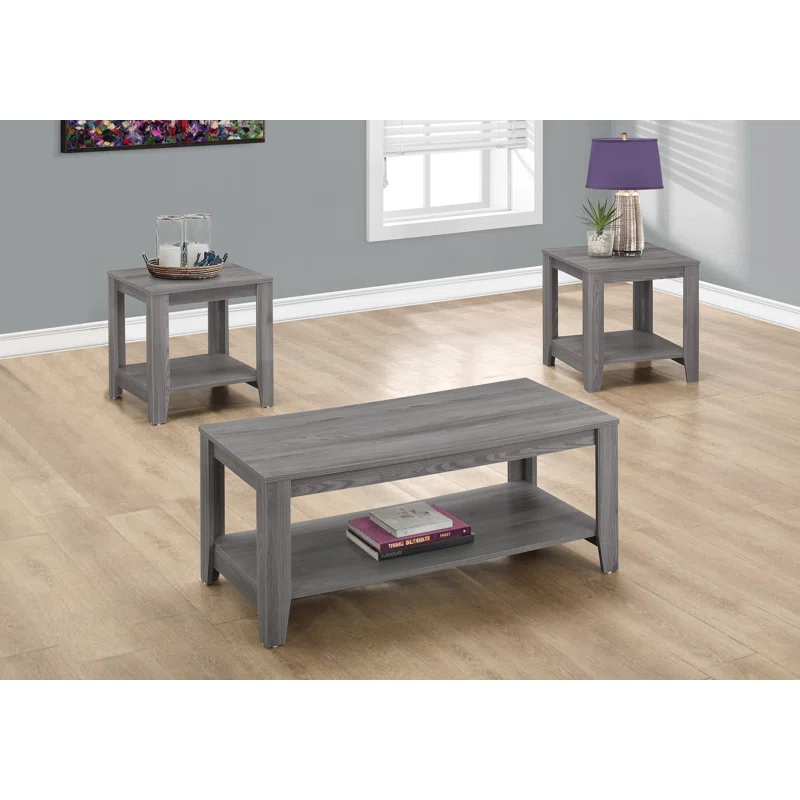 ZeaZu 3 - Piece Living Room Table Set