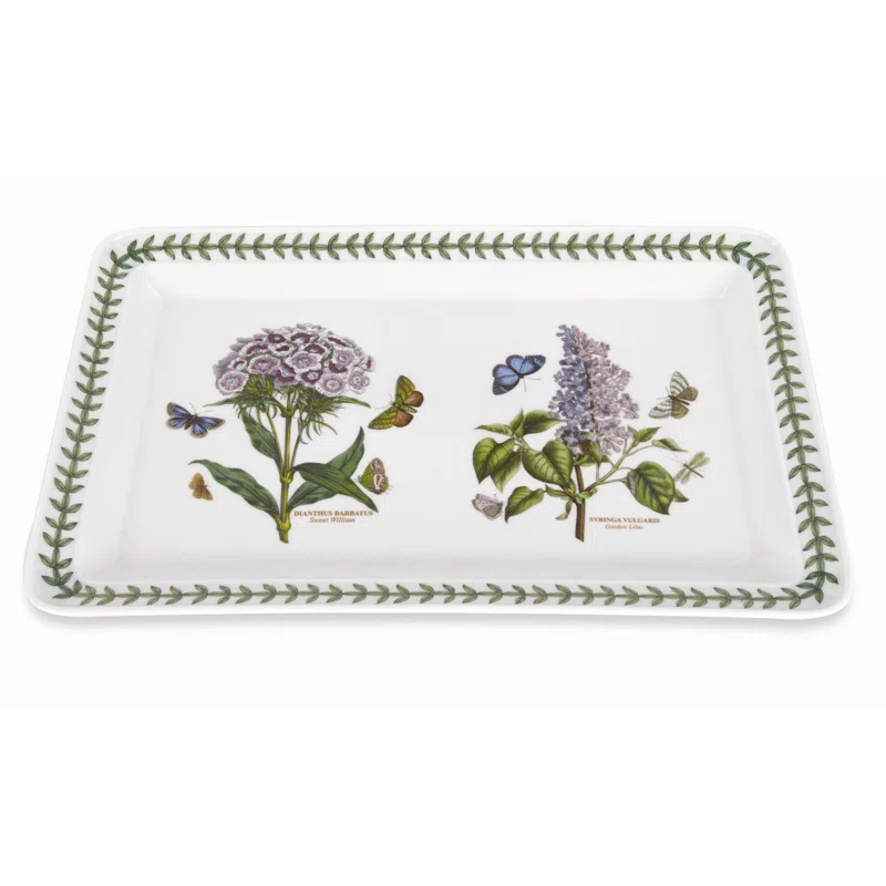 Portmeirion Portmeirion Botanic Garden Tray, Rectangular 15.5"X10"