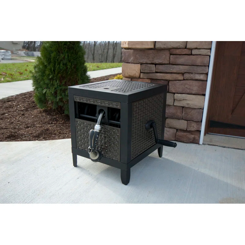 Ames Metal Hose Reel Cabinet with Auto-Track Rewind