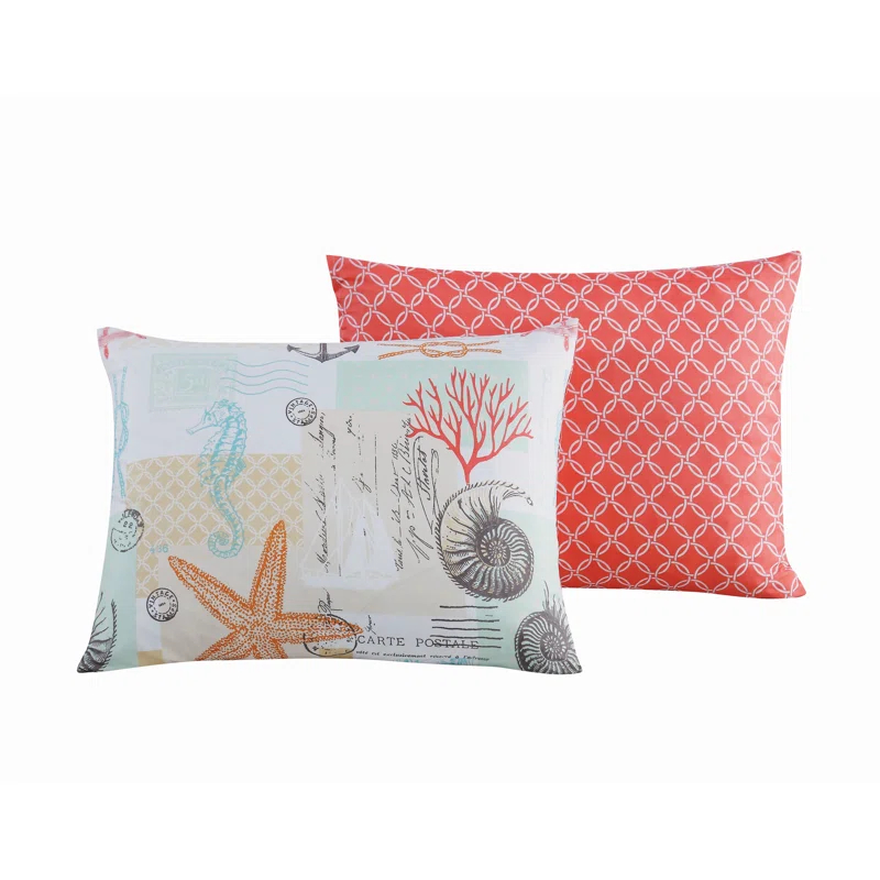 Belize Coastal Abstract Comforter Set