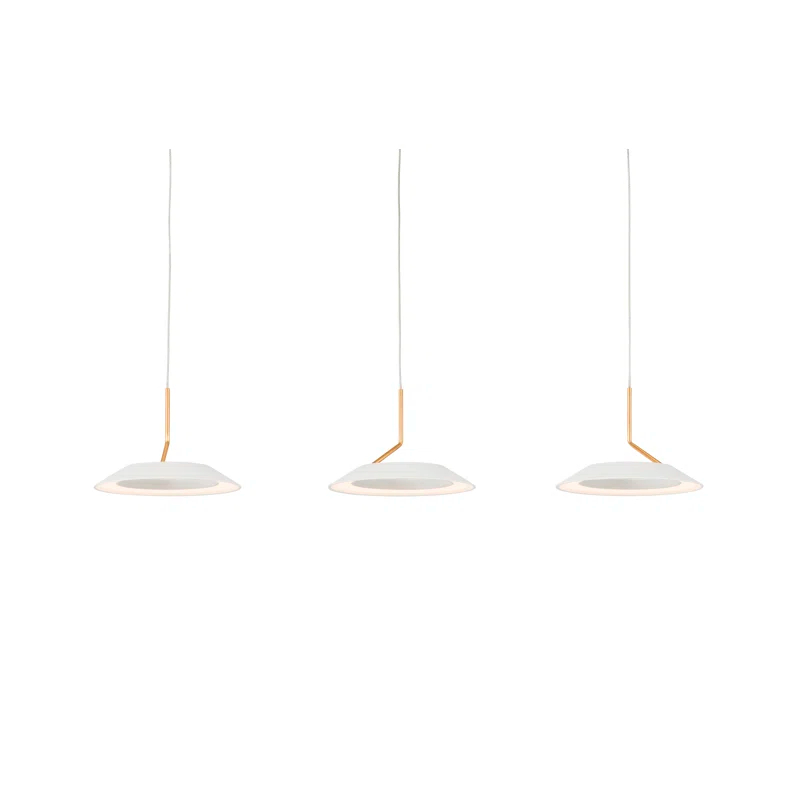Koncept Technologies Inc Royyo 3 - Light LED Kitchen Island Pendant