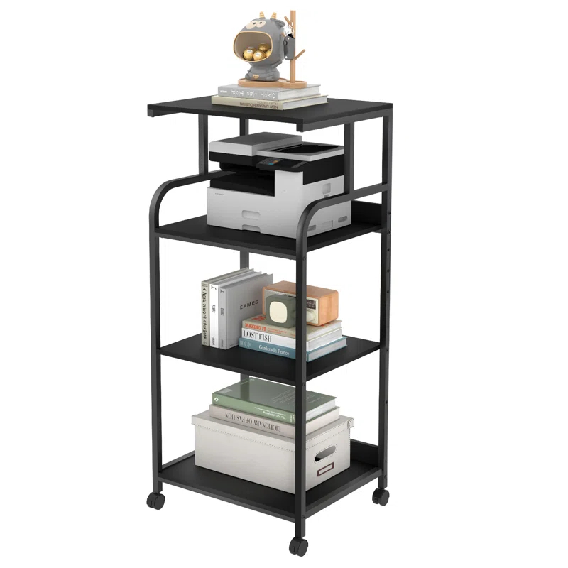 44'' H x 20.5'' W Printer Stand with Wheels