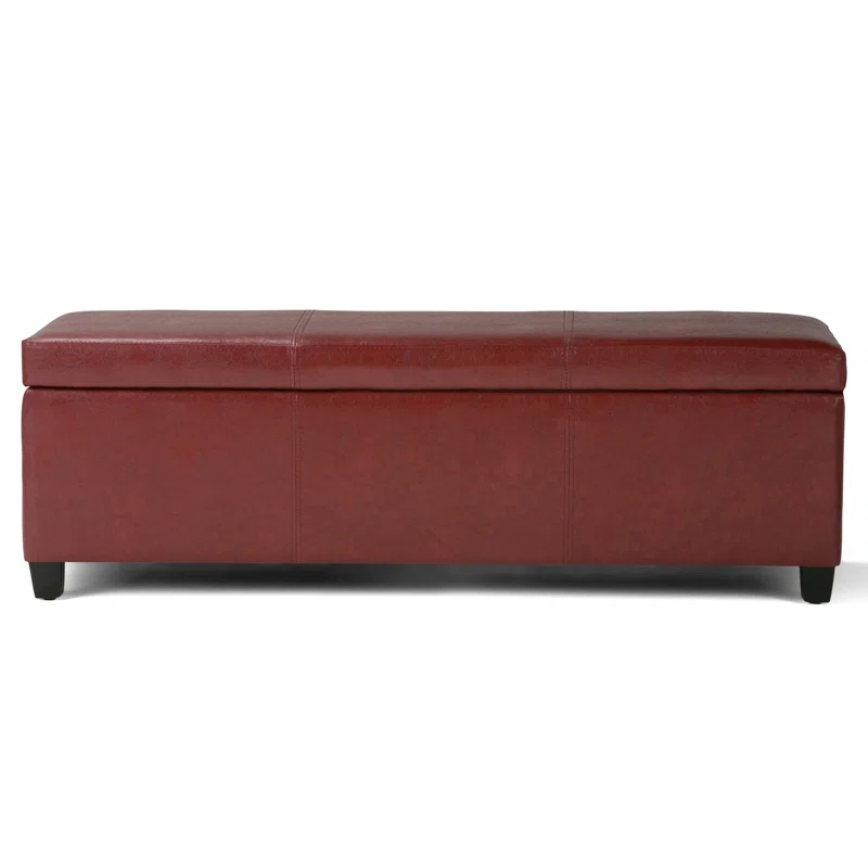 Simpli Home Avalon Storage Ottoman Bench,Assembled