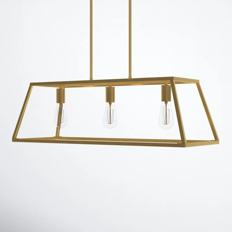 Joss & Main Clare 3 - Light Kitchen Island Pendant