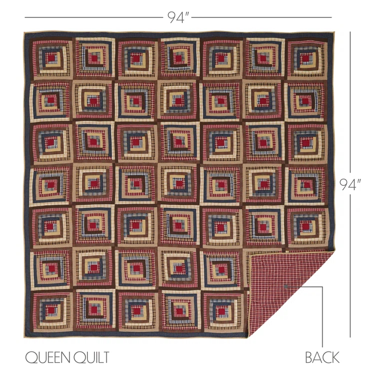 VHC Brands Braxton Cotton Patchwork Quilt