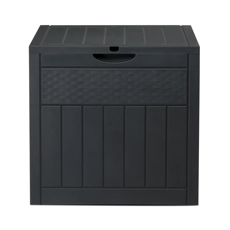 Winado Winado 33 Gallons Water Resistant PVC Deck Box in Gray