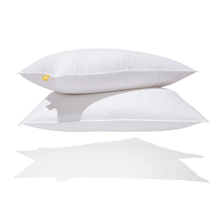 Canadian Down & Feather Company White Feather & Down Pillow - 2 Pack (Set of 2)