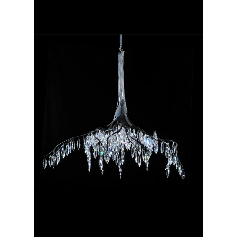 Meyda Lighting Winter At Stillwater Dimmable Geometric Chandelier