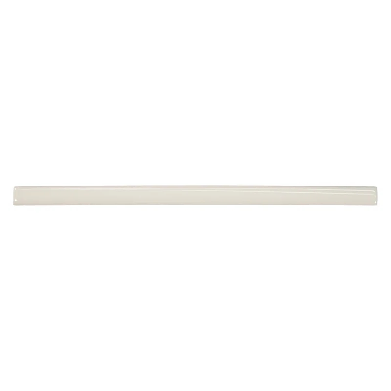 Bedrosians Marin 0.5" x 12" Jolly Miter Edge Ceramic Trim in Sand Dollar